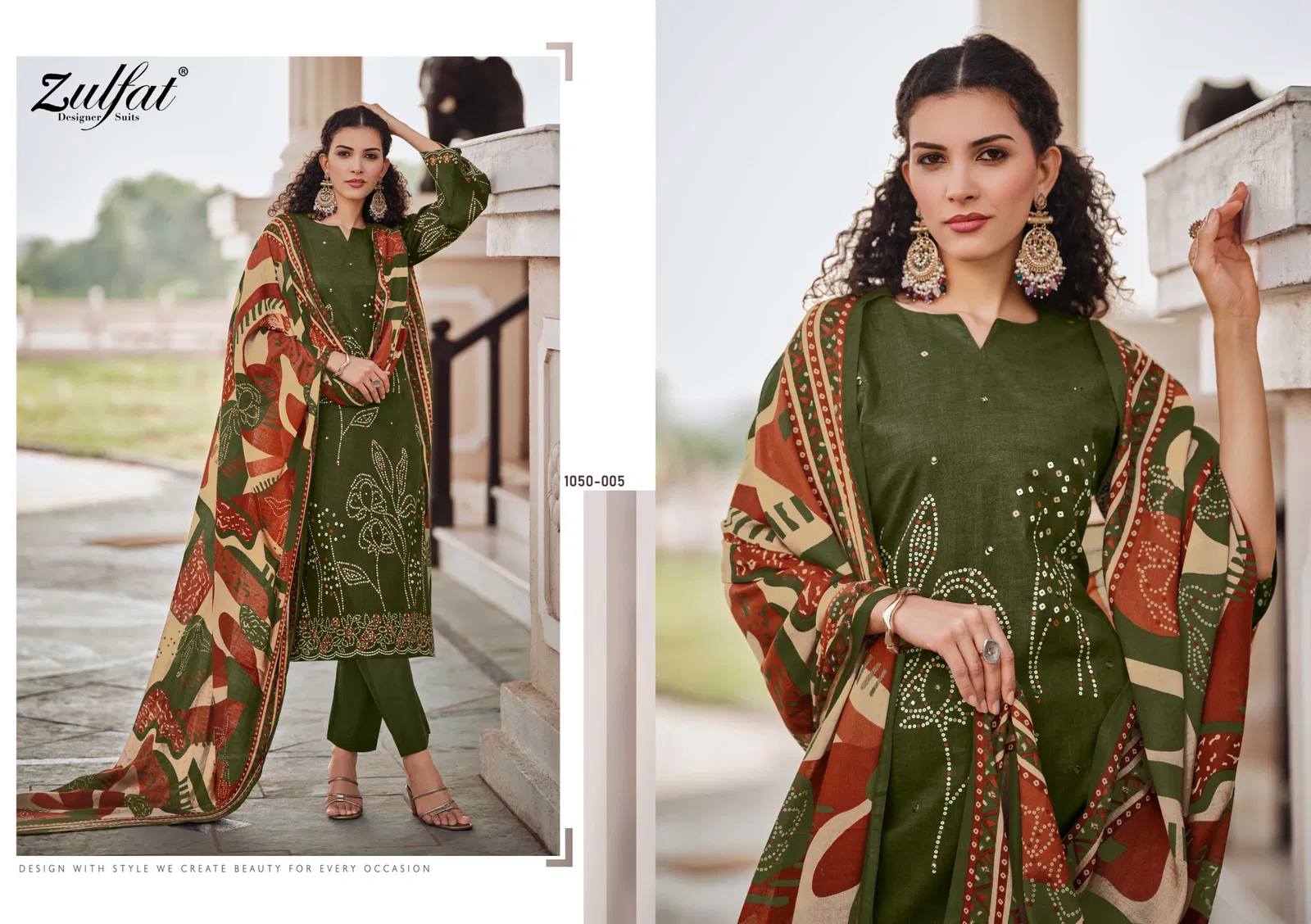 Shanaya By Zulfat Printed Jam Cotton Printed Dress Material Orders In India